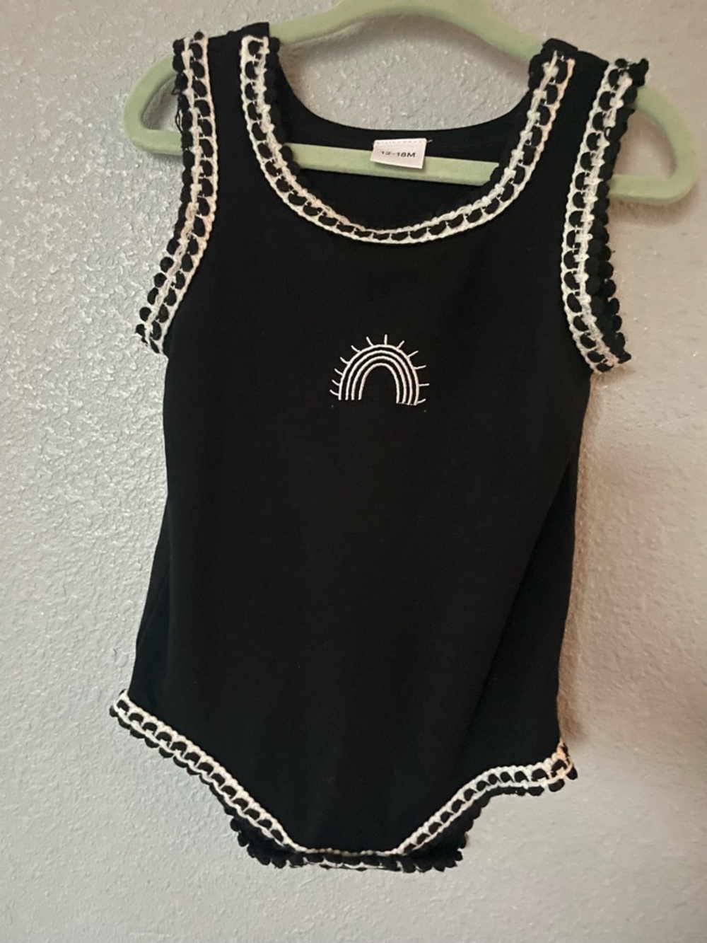 Baby girl summer bodysuit